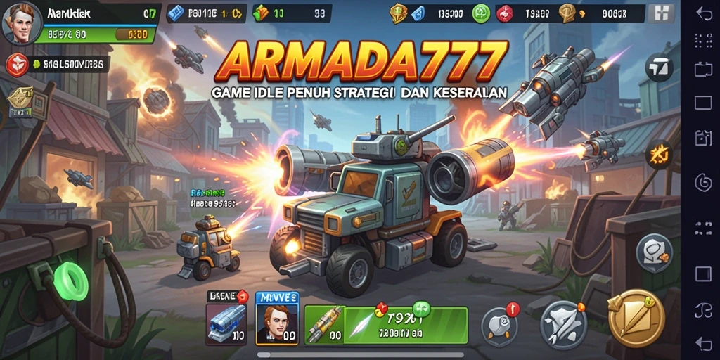 Tampilan gameplay ARMADA777 yang menarik dan interaktif.