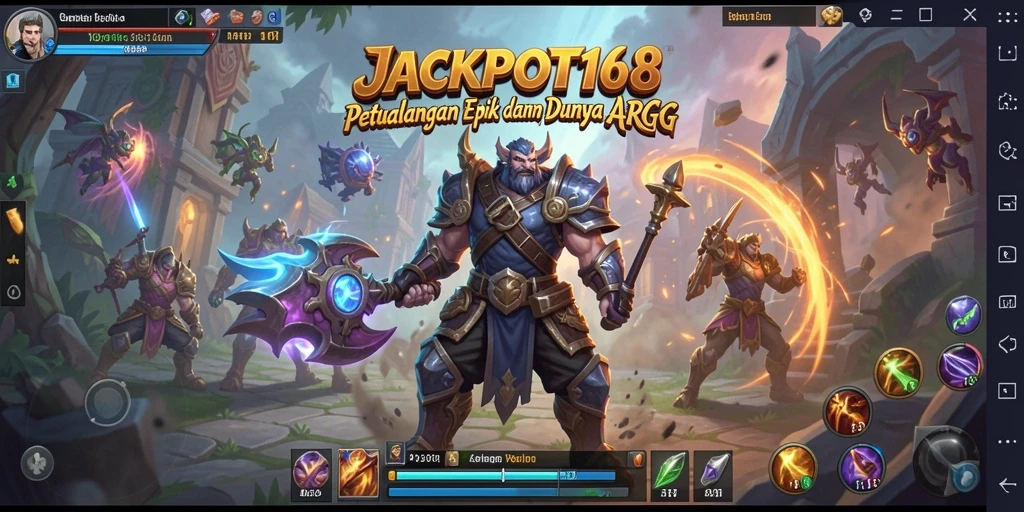 Gameplay menarik dengan pertarungan seru di JACKPOT168.