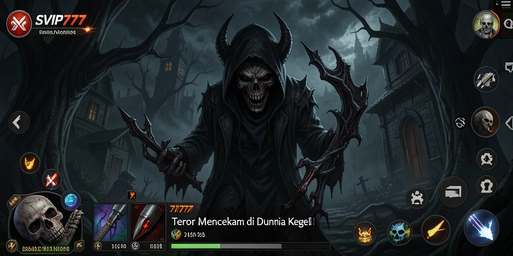 Gameplay SVIP777 yang mencekam di dunia kegelapan.